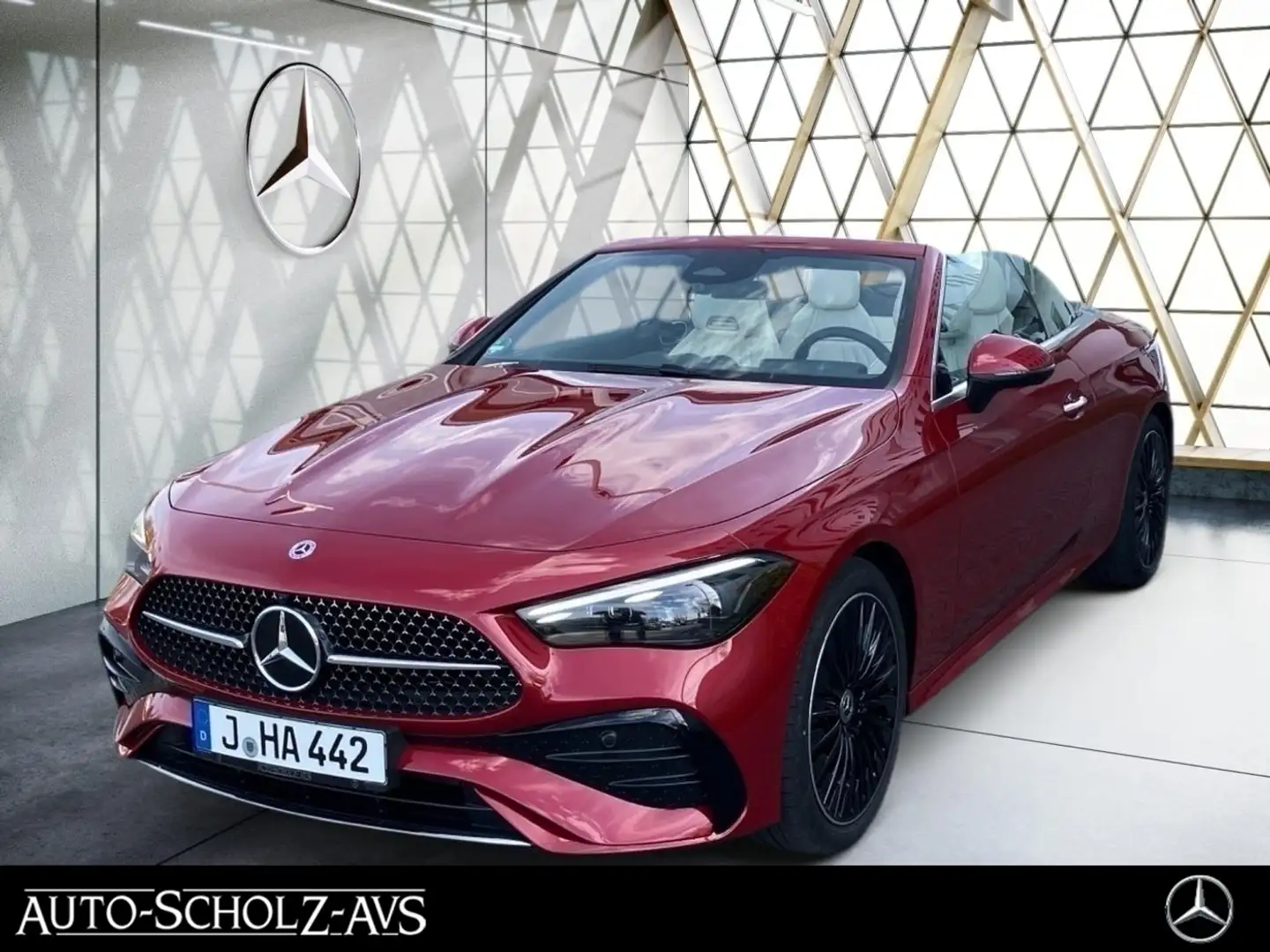 Mercedes-Benz CLE 200 4MATIC Cabriolet AMG Distro*360°*Burm-3D Rouge - 1