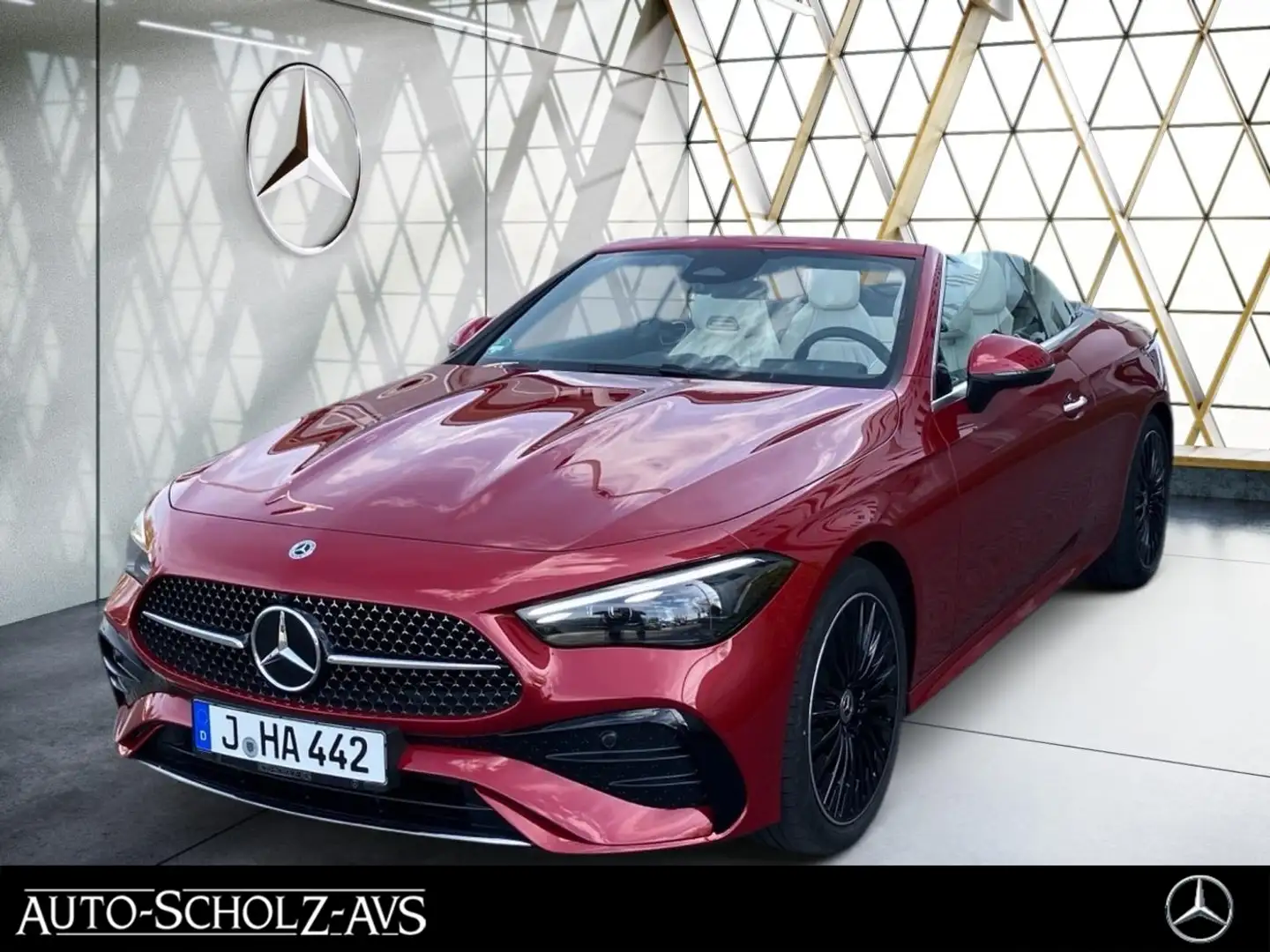 Mercedes-Benz CLE 200 4MATIC Cabriolet AMG Distro*360°*Burm-3D Красный - 1