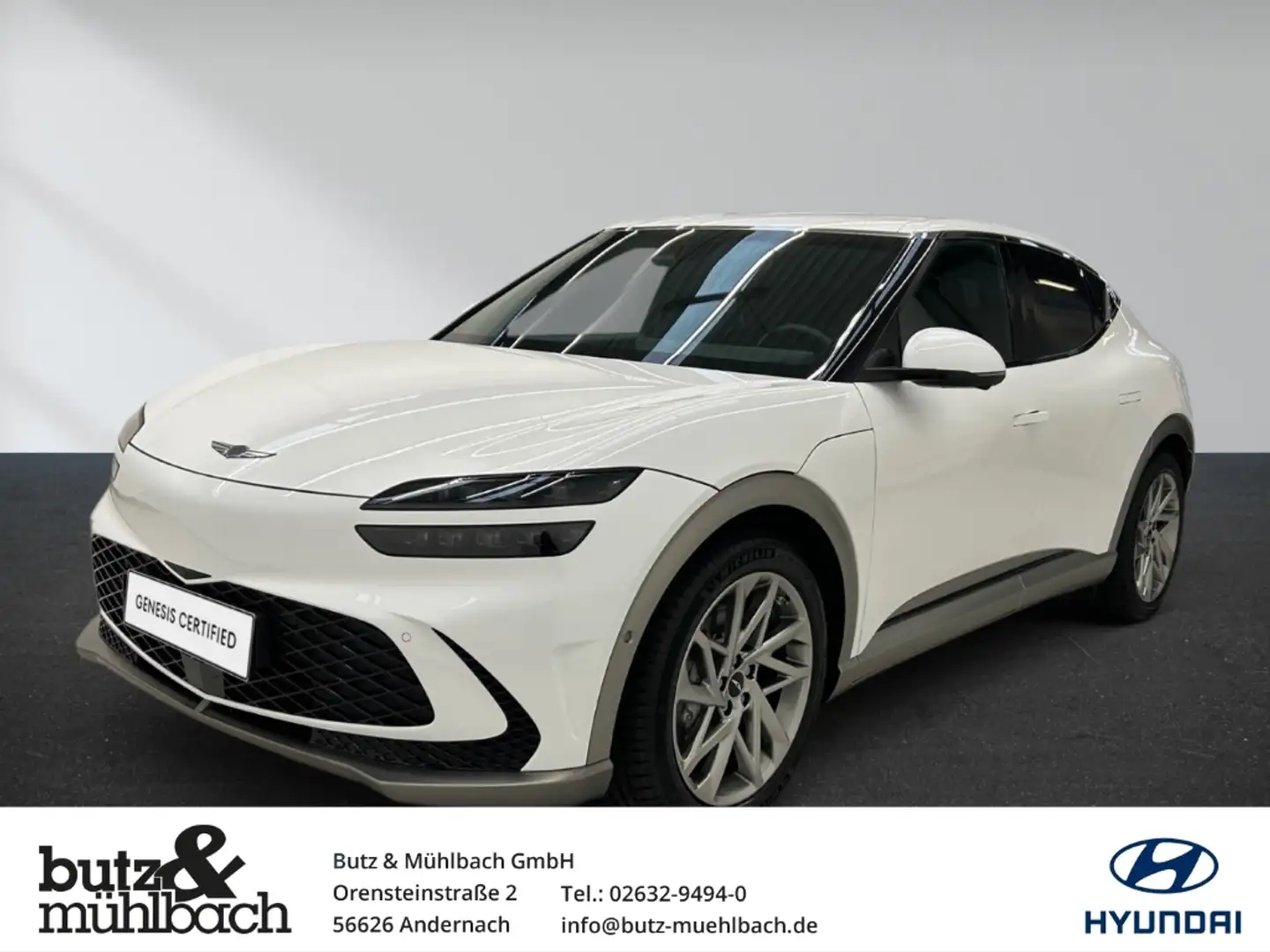 Genesis GV60 Sport Elektro 4WD Sportpaket Memory Sitze Soundsys Blanco - 1