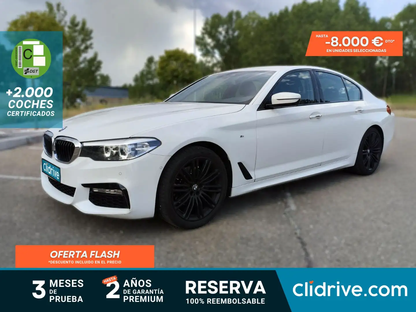 BMW 520 520dA Efficient Dynamics Blanco - 1