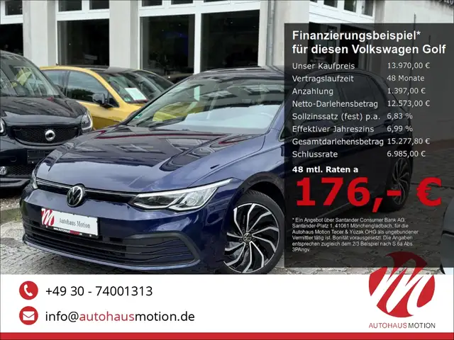 Volkswagen Golf VIII Life 1.5 TSI LED NAVI PDC ACC SHZ CAR PLAY