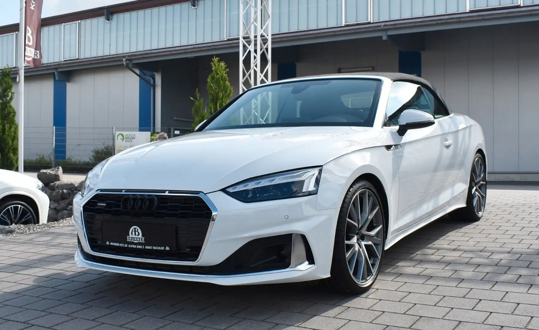 Audi A5 Cabriolet 40 TFSI quattro advanced Weiß - 2