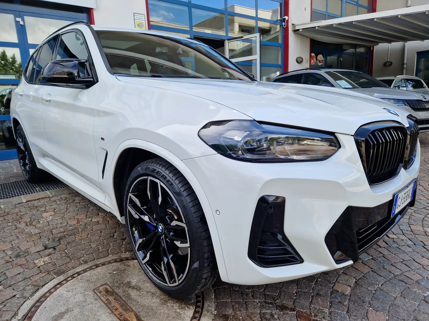 BMW X3 M 40d 340Cv xDrive M Sport LiveCock ACC Head-Up 21" Bianco - 2