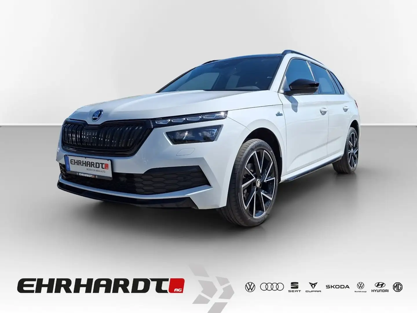 Skoda Kamiq 1.5 TSI DSG Monte Carlo PANO*VIRTUAL*NAVI*LED*H... Weiß - 1