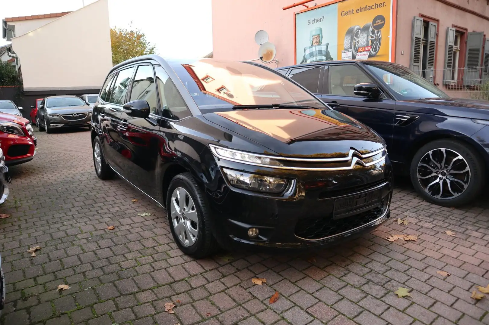 Citroen Grand C4 Picasso /2.Hand 165 PS ! Navi Scheckheft Noir - 1