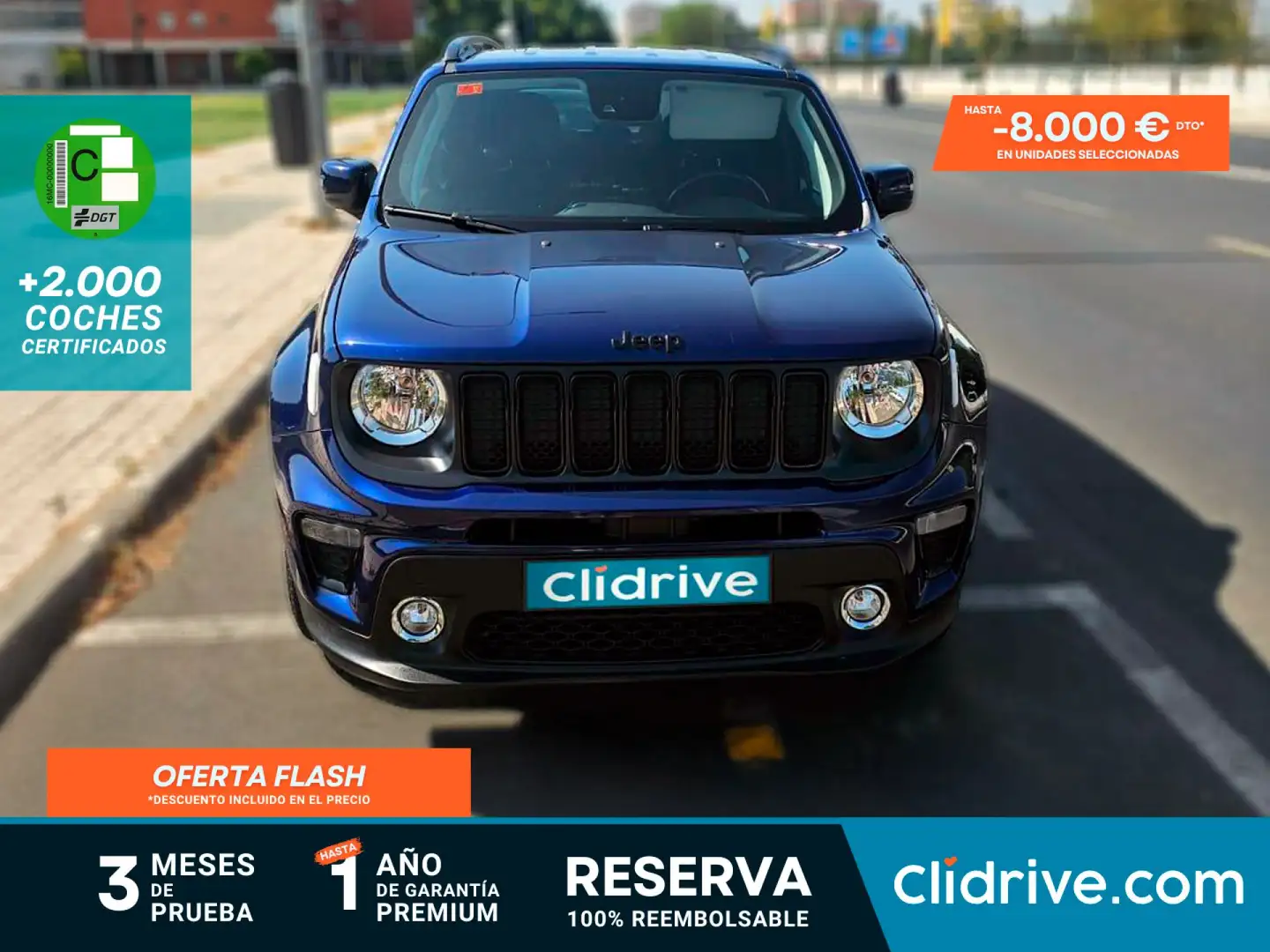 Jeep Renegade 1.0 Night Eagle II 4x2 Azul - 1