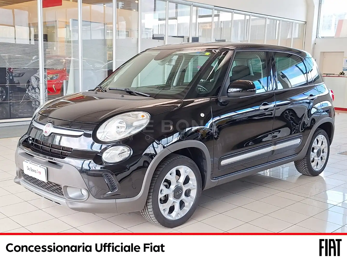 Fiat 500L 1.3 mjt trekking 85cv Schwarz - 1