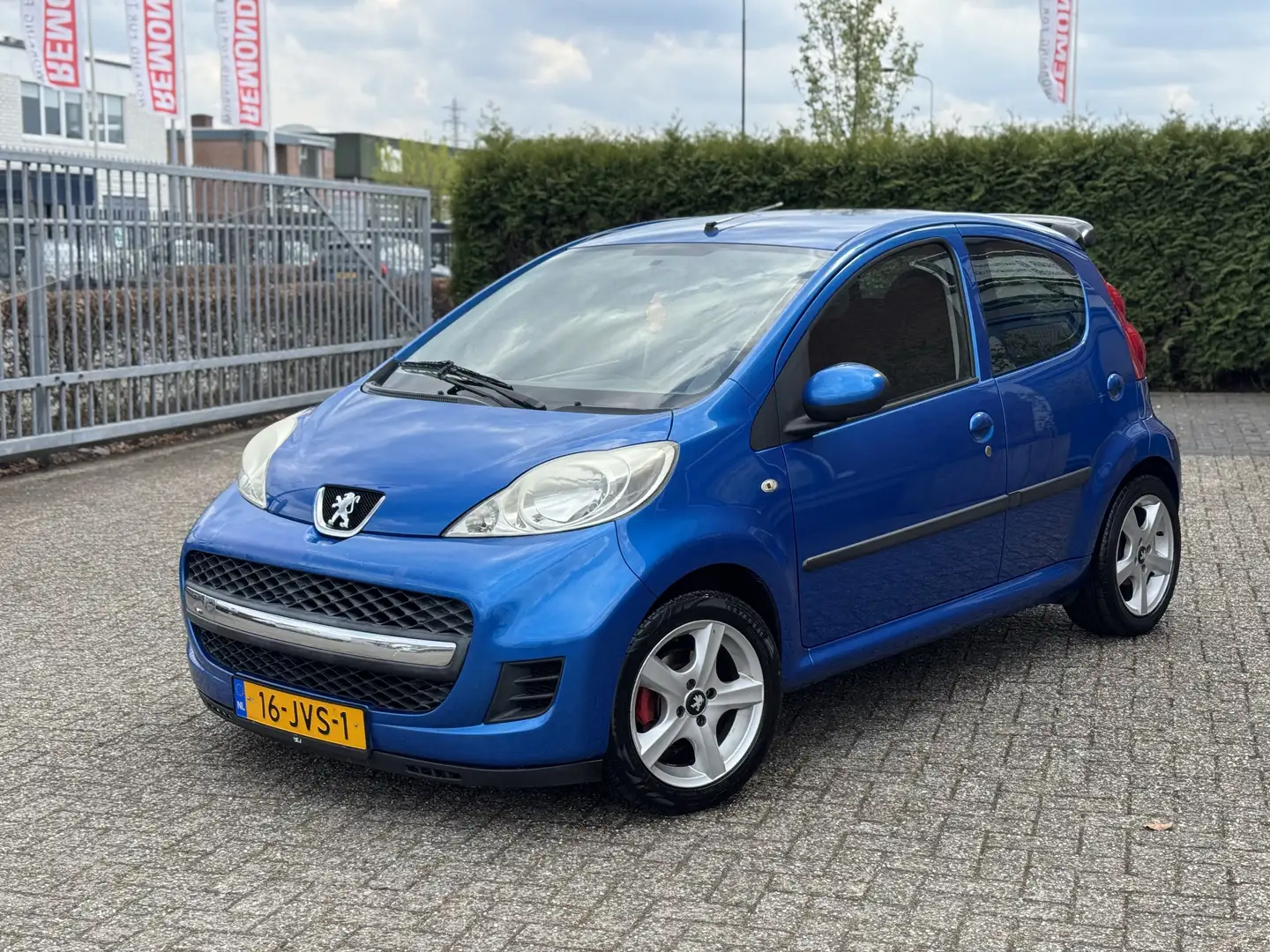 Peugeot 107 1.0-12V NIEUWE APK Airco Nap Elektrische pakket Bleu - 1