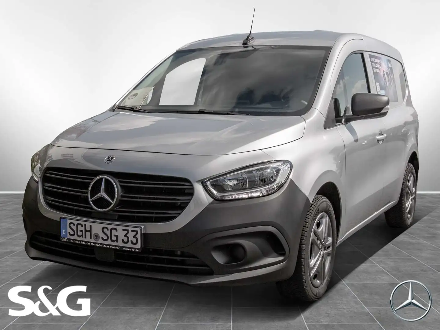 Mercedes-Benz Citan 112 CDI KA/S MBUX+RüKam+AHK+Tempomat+Klima Silber - 1