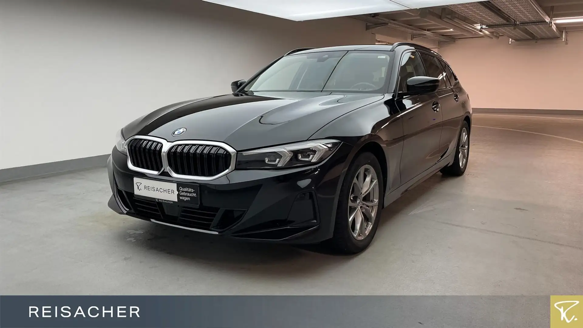 BMW 318 d Aut.Tou LCPlus,LED,ACC,DAB,RFK,Sportsitze Schwarz - 1