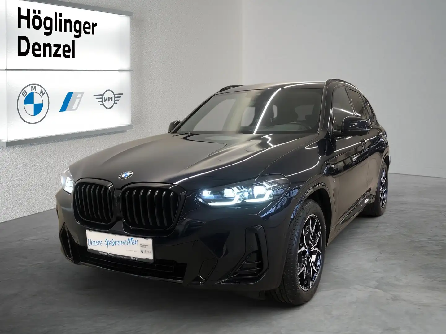 BMW X3 xDrive 20d Schwarz - 1