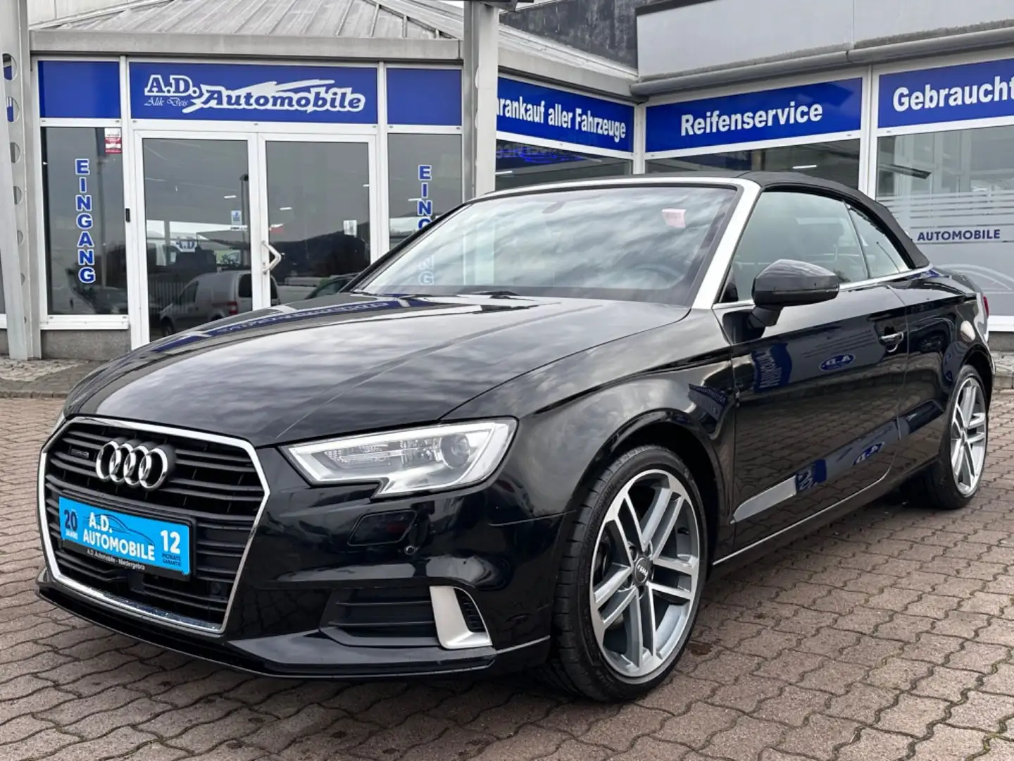 Audi A3 Cabrio 40 TFSI quattro sport/Carplay/S-Tronic Schwarz - 1