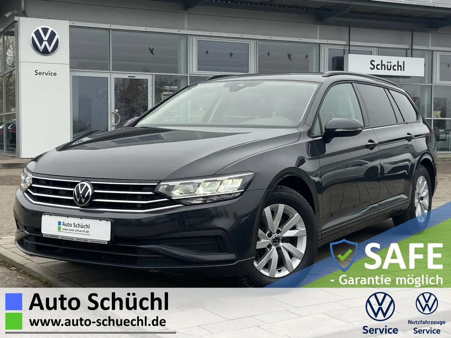 Volkswagen Passat Variant 2.0 TDI DSG NAVI+LED+AHK+KAMERA+E Grau - 1