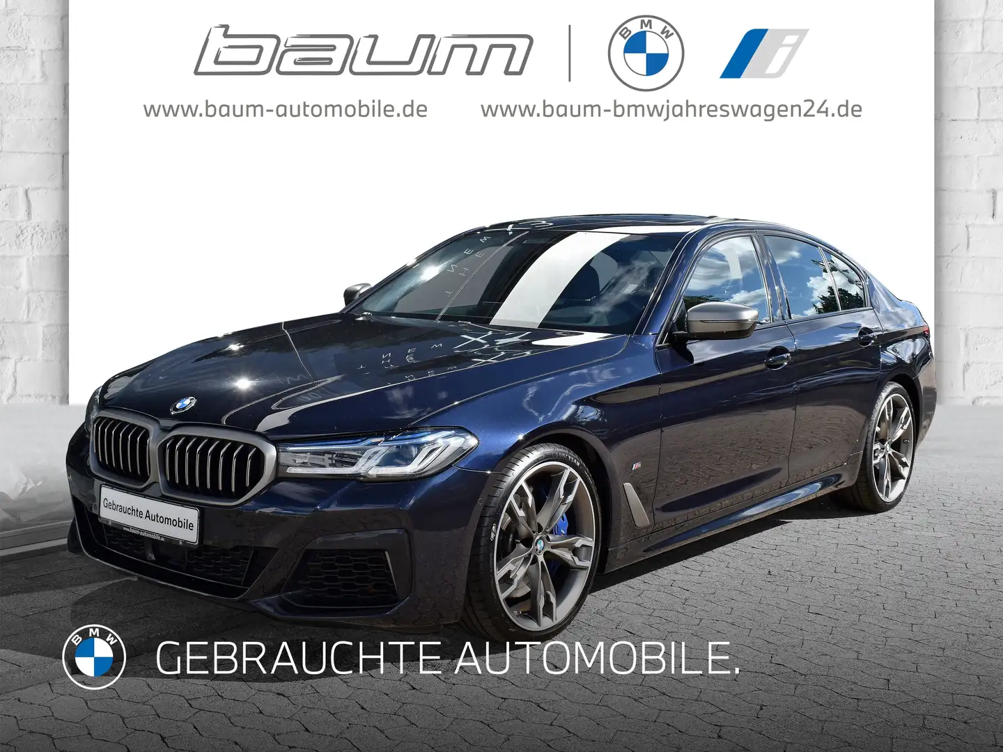 BMW 550 M550i xDrive Limousine Head-Up HK HiFi DAB WLAN Noir - 1