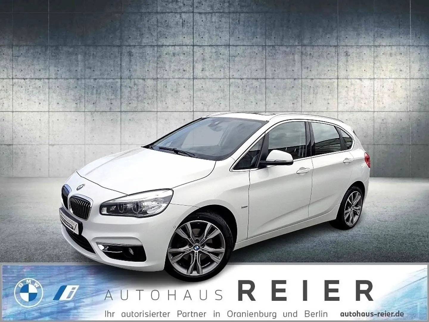 BMW 220 i AT,LuxuryLine,Nav,HUD,Pano,LED,Shzg Blanc - 1