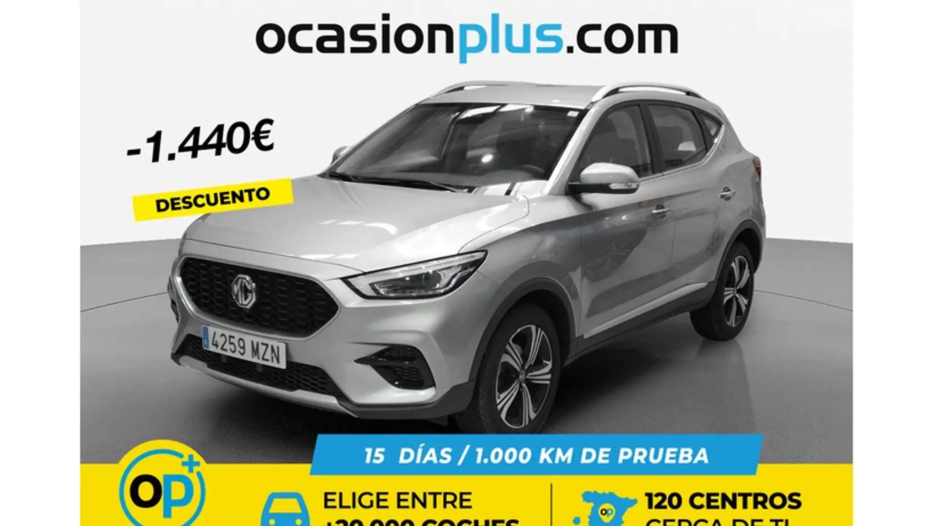 MG ZS 1.5 VTi-Tech Comfort 78kW Argent - 1