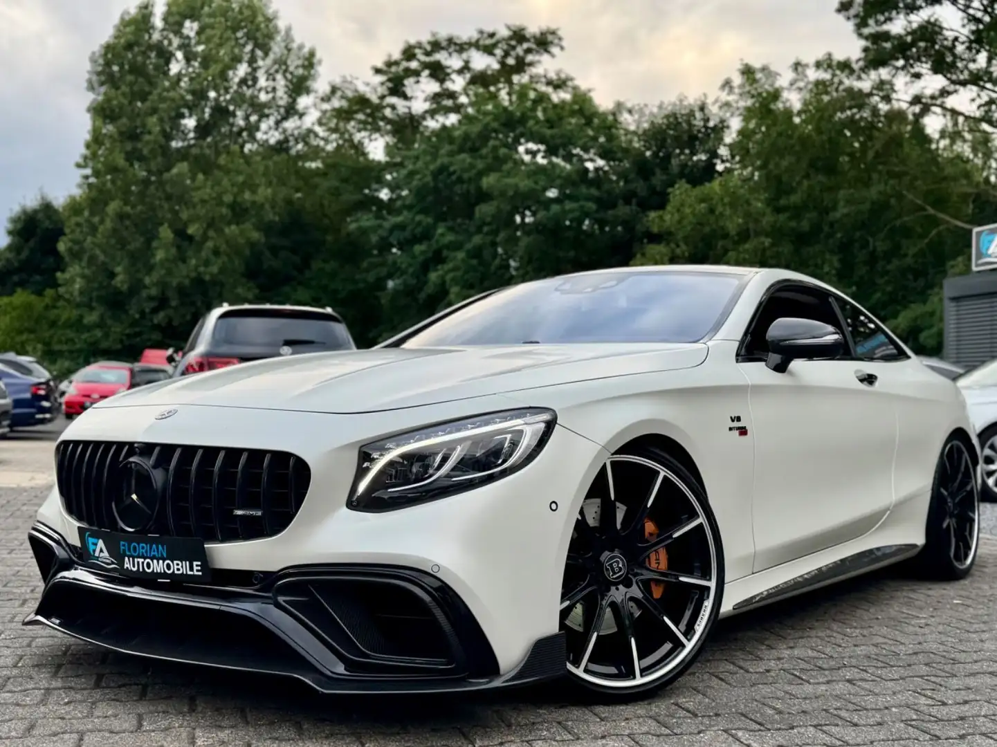Mercedes-Benz S 500 S-Klasse Coupe 4Matic 63 Facelift/Brabus Blanc - 2