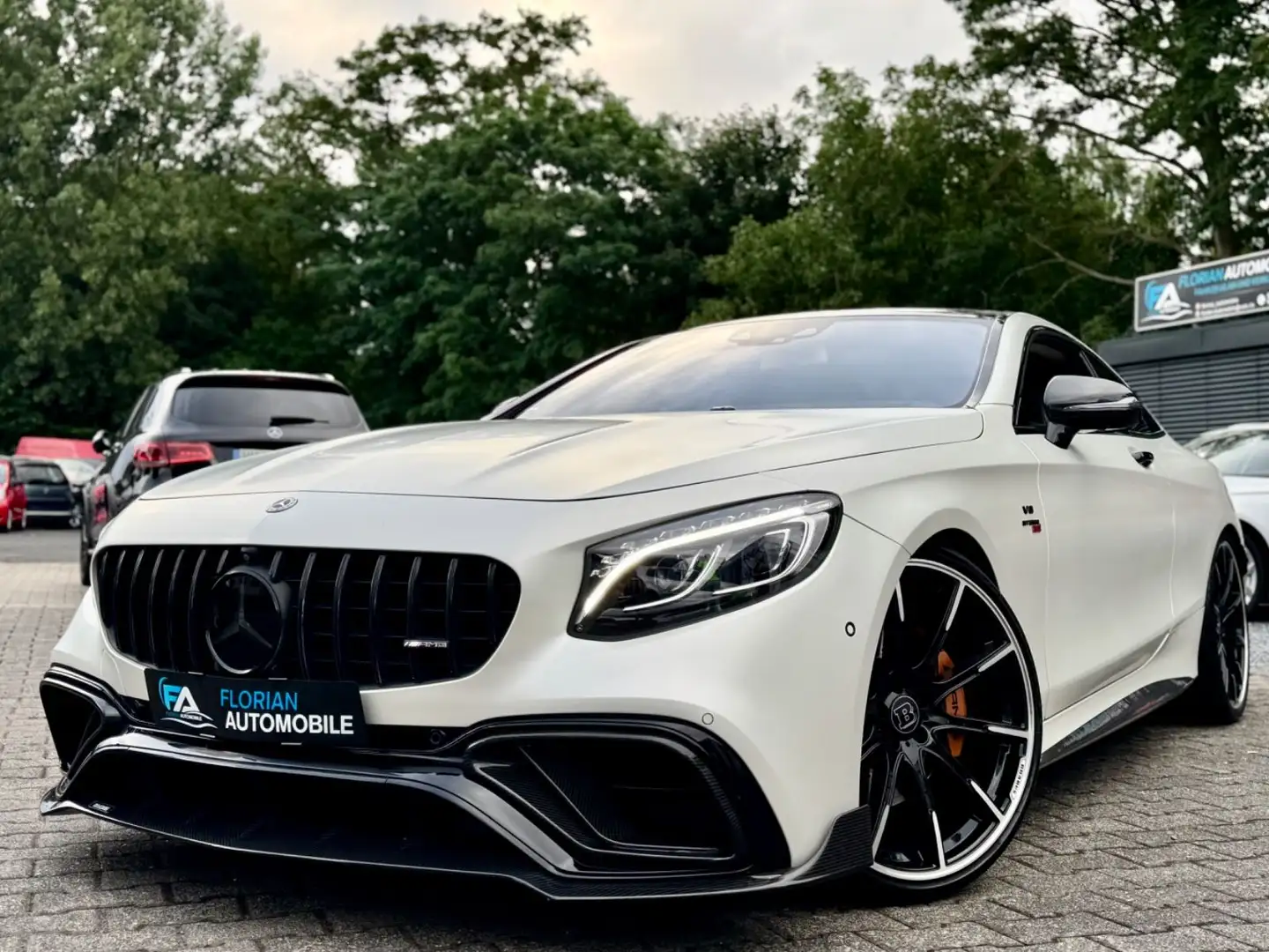 Mercedes-Benz S 500 S-Klasse Coupe 4Matic 63 Facelift/Brabus Blanc - 1