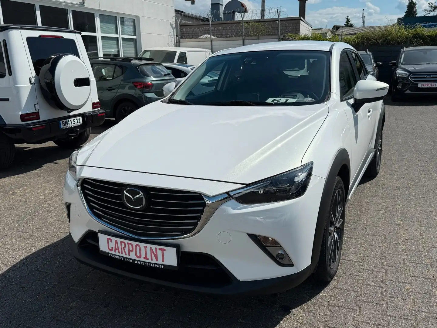 Mazda CX-3 Sports-Line AWD KAMERA/NAVI/KLIMA/8FACH Wit - 1