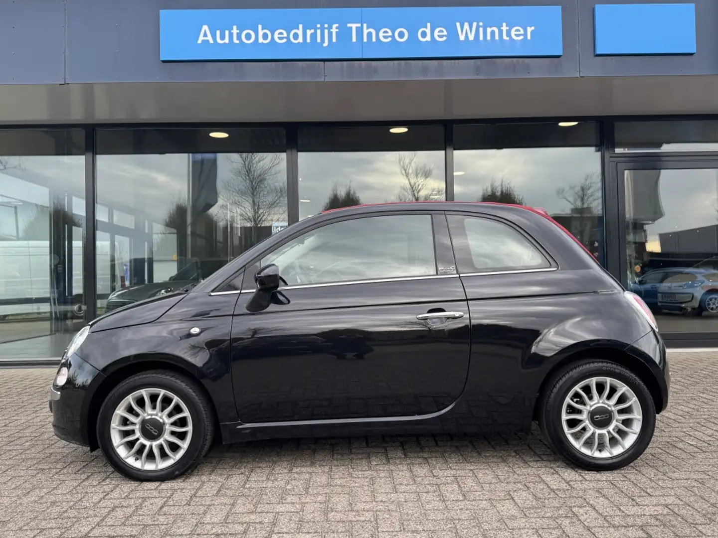Fiat 500C 1.2 Pop| Cabrio, Airco, 15" Velgen Noir - 2