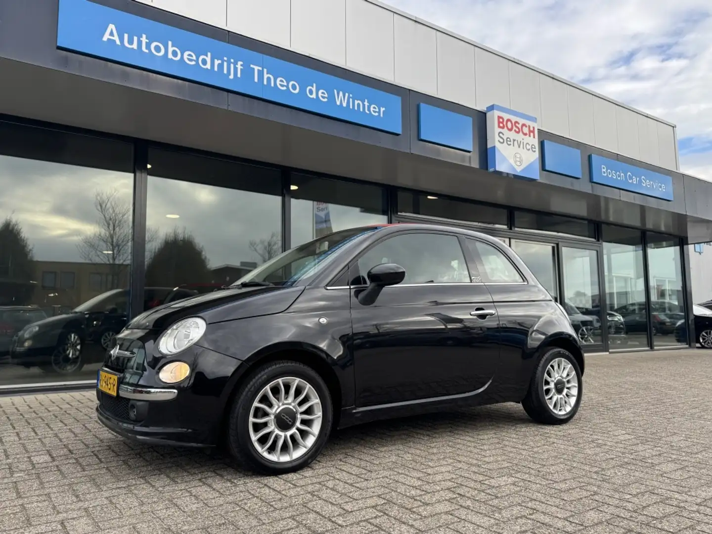 Fiat 500C 1.2 Pop| Cabrio, Airco, 15" Velgen Noir - 1