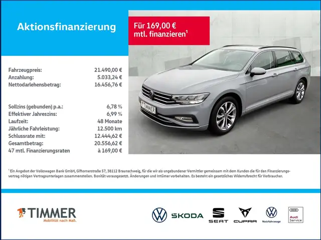 Volkswagen Passat Variant 2.0 TDI BUSINESS +H&K +LED +ACC +RKAM +VIRTUAL
