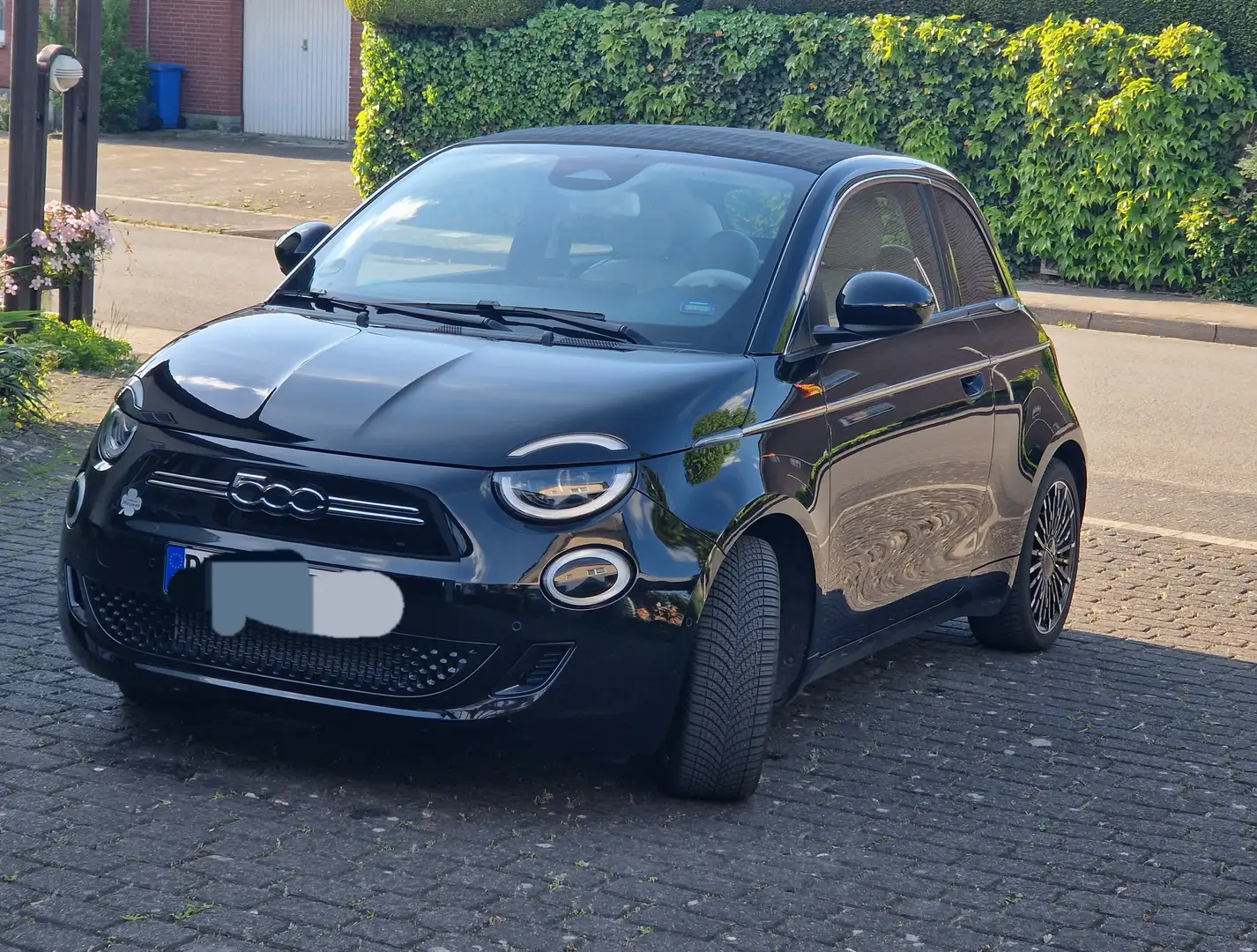 Fiat 500e La Prima Cabrio Noir - 1