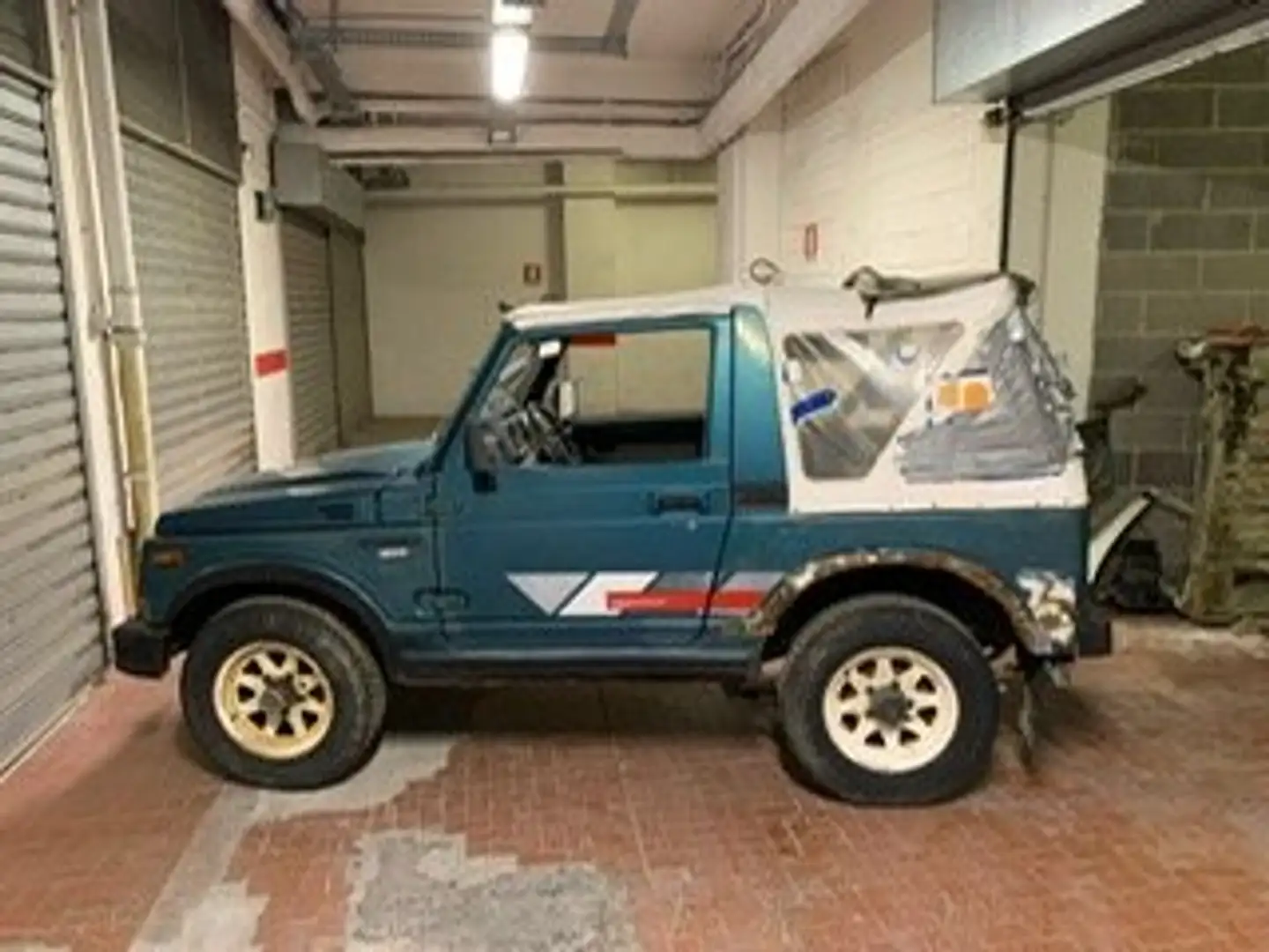 Suzuki SJ 413 SJ Cabrio P.L. 1.3 413 W De Luxe Argento - 1