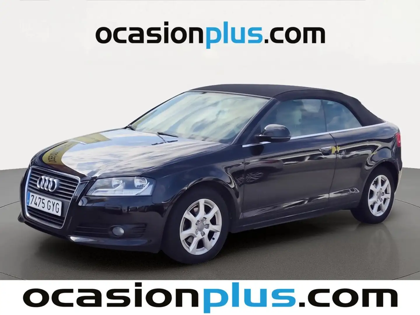 Audi A3 Cabrio 1.6TDI Attraction Negro - 2