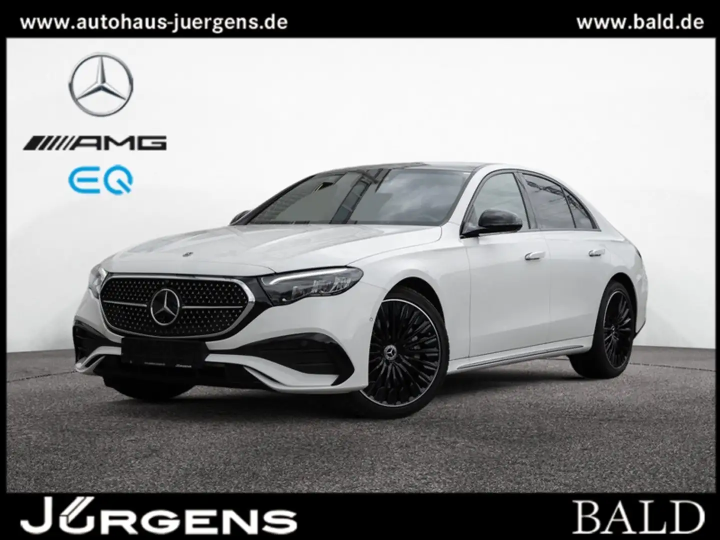 Mercedes-Benz E 200 AMG-Sport/Super/Pano/Sitzklima/Burm/20'' Weiß - 2