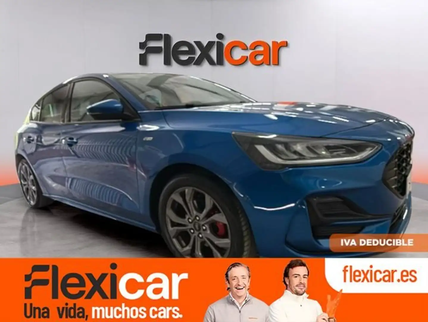 Ford Focus 1.0 Ecoboost MHEV 92kW ST-Line Azul - 1