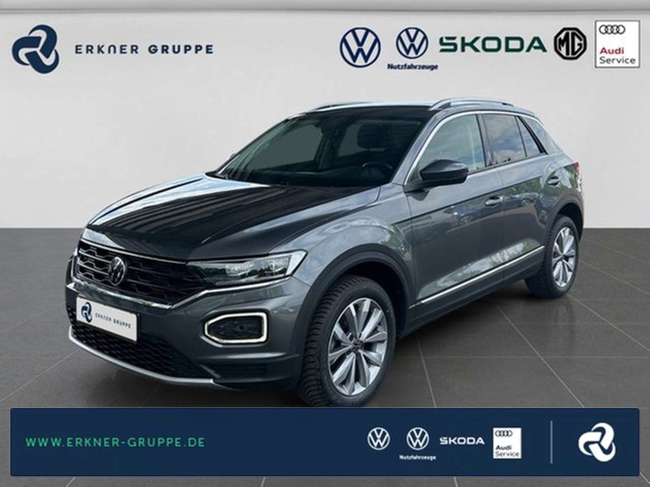 Volkswagen T-Roc 2022 — 1.5 TSI DSG Style+Navi+ACC+Kamera+ElektrHeckkl