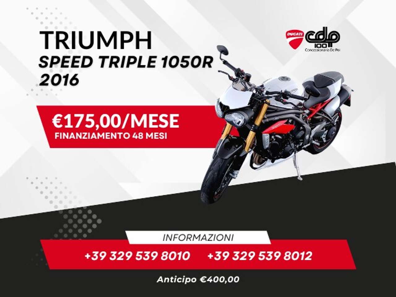 Triumph Speed Triple 1050 R