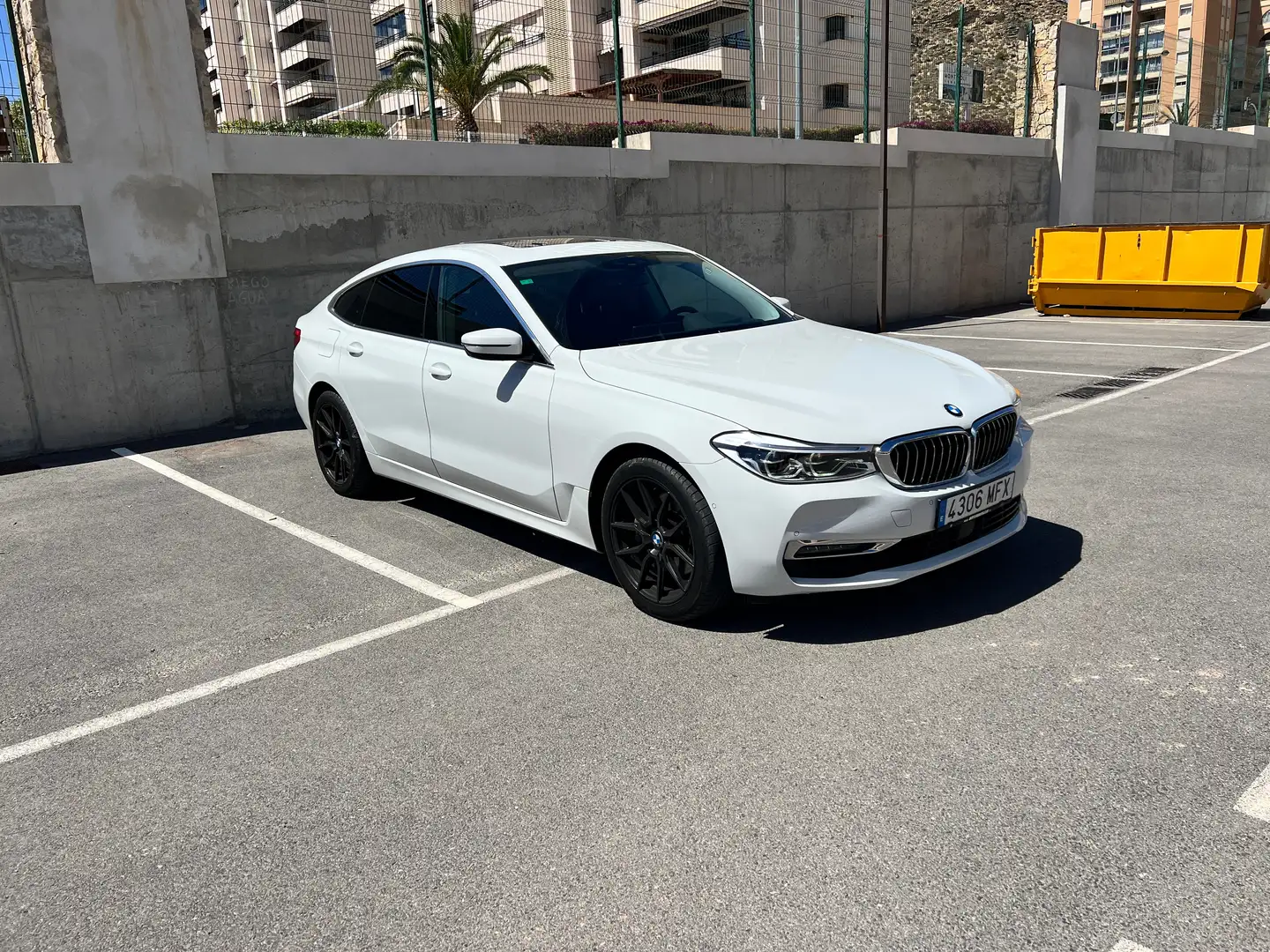 BMW 640 640iA Gran Turismo Blanc - 2