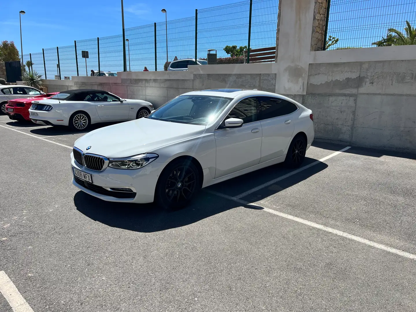 BMW 640 640iA Gran Turismo Blanc - 1