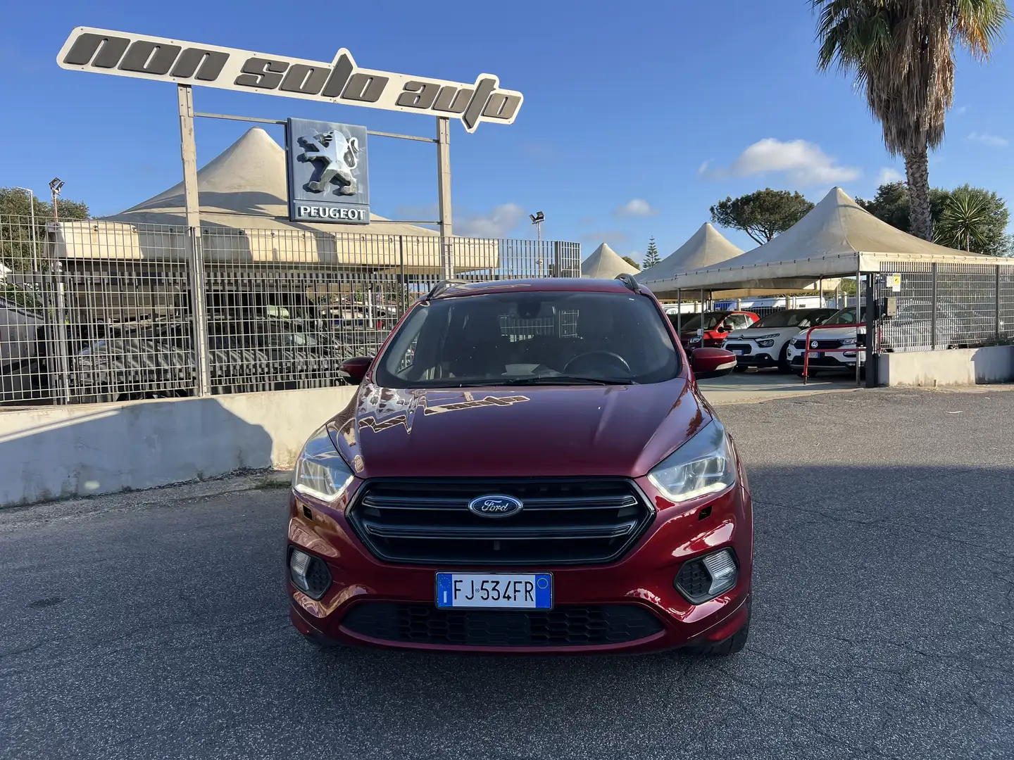 Ford Kuga II 2017 1.5 tdci ST-Line s Rood - 2