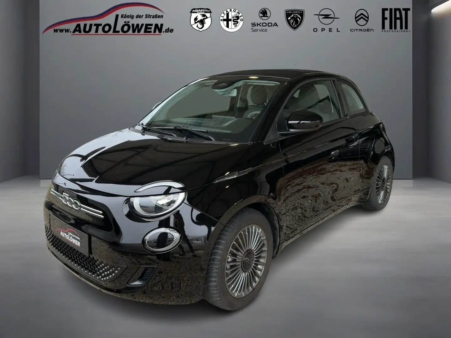 Fiat 500 C Icon Batterie 42 kWh Schwarz - 1