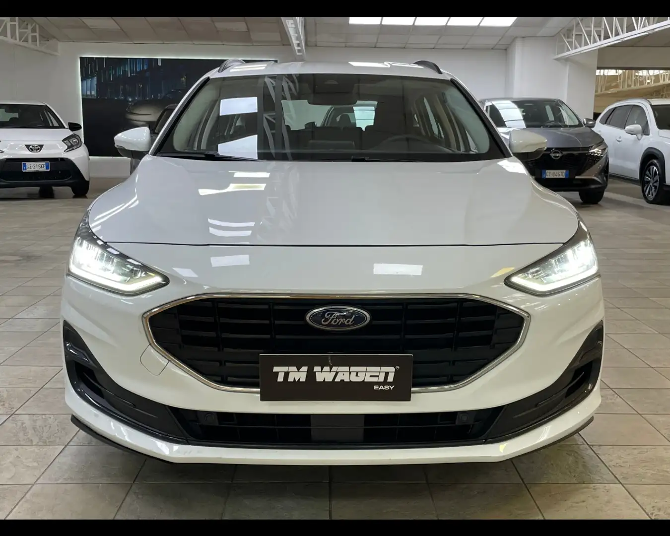 Ford Focus 1.5 EcoBlue 120 CV SW 2022 *IVA* Blanc - 2