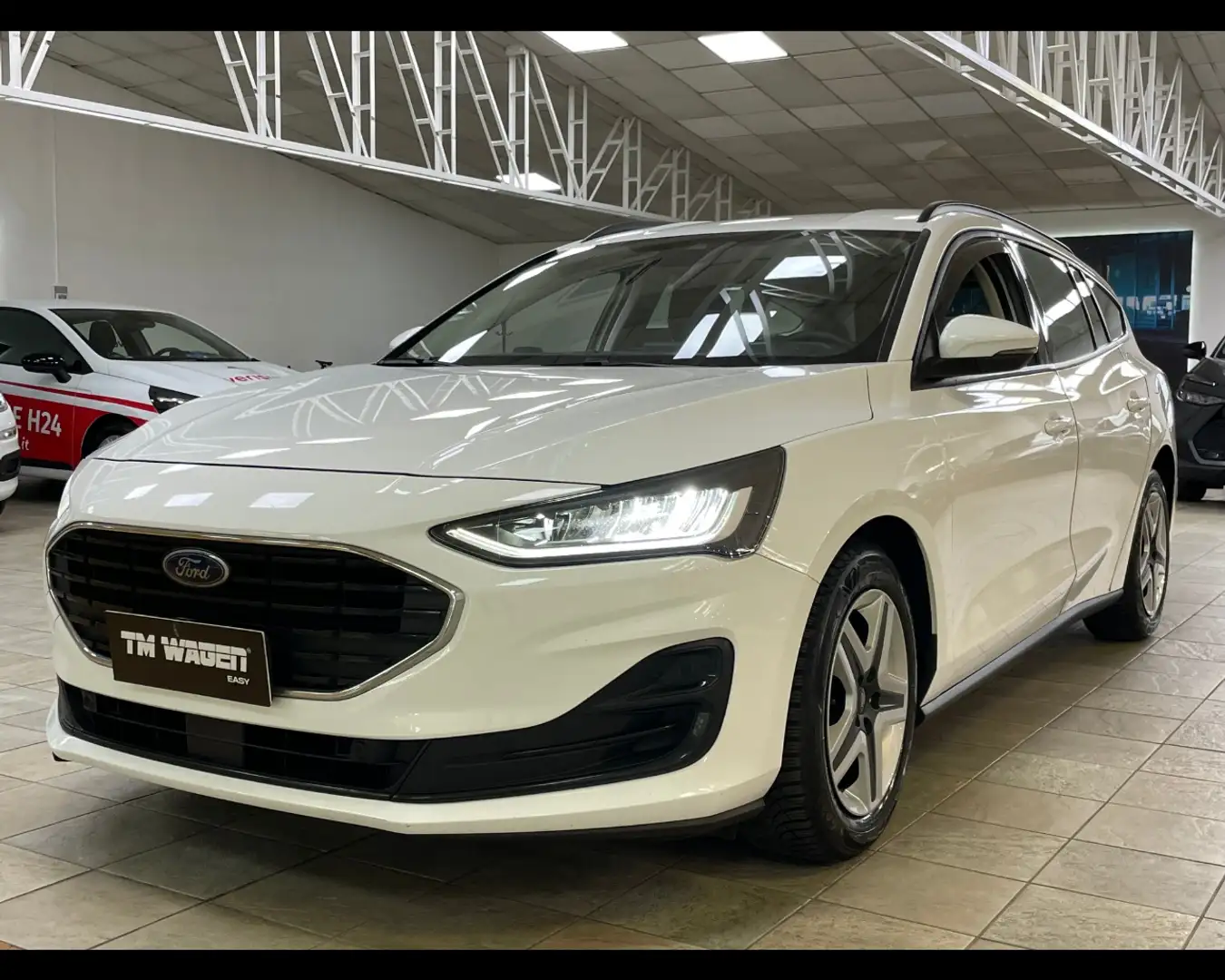 Ford Focus 1.5 EcoBlue 120 CV SW 2022 *IVA* Blanc - 1