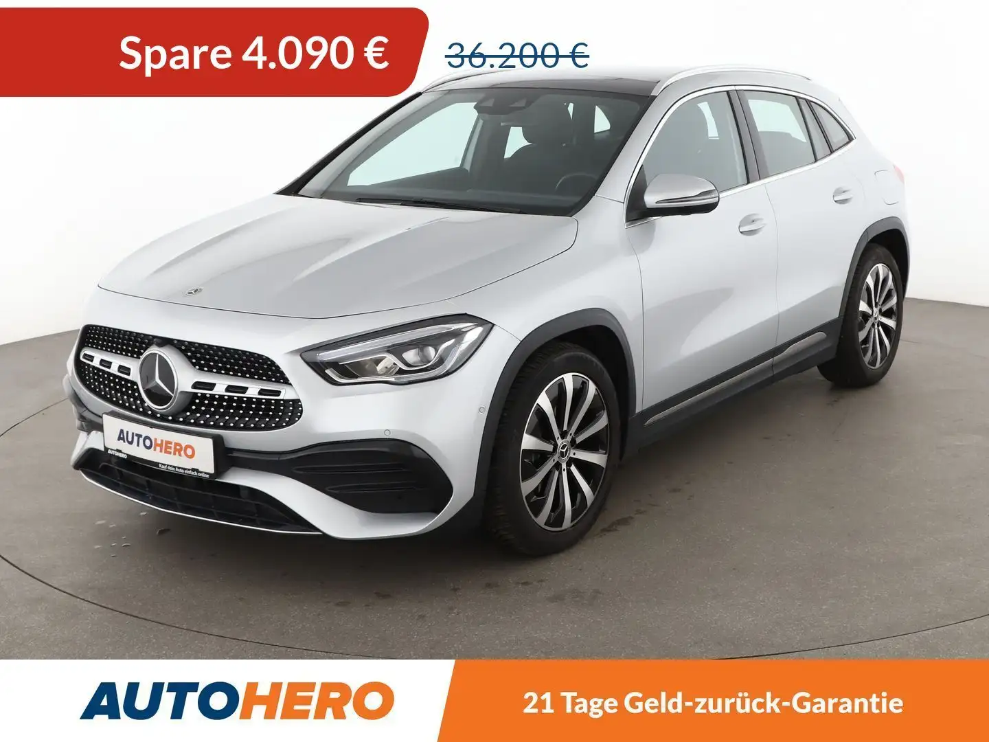 Mercedes-Benz GLA 200 GLA 200 AMG Line Aut.*NAVI*LED*PLA* Silber - 1