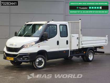 Iveco Daily 35C16 3.0L Open Laadbak Dubbel Cabine met Kist 3,5