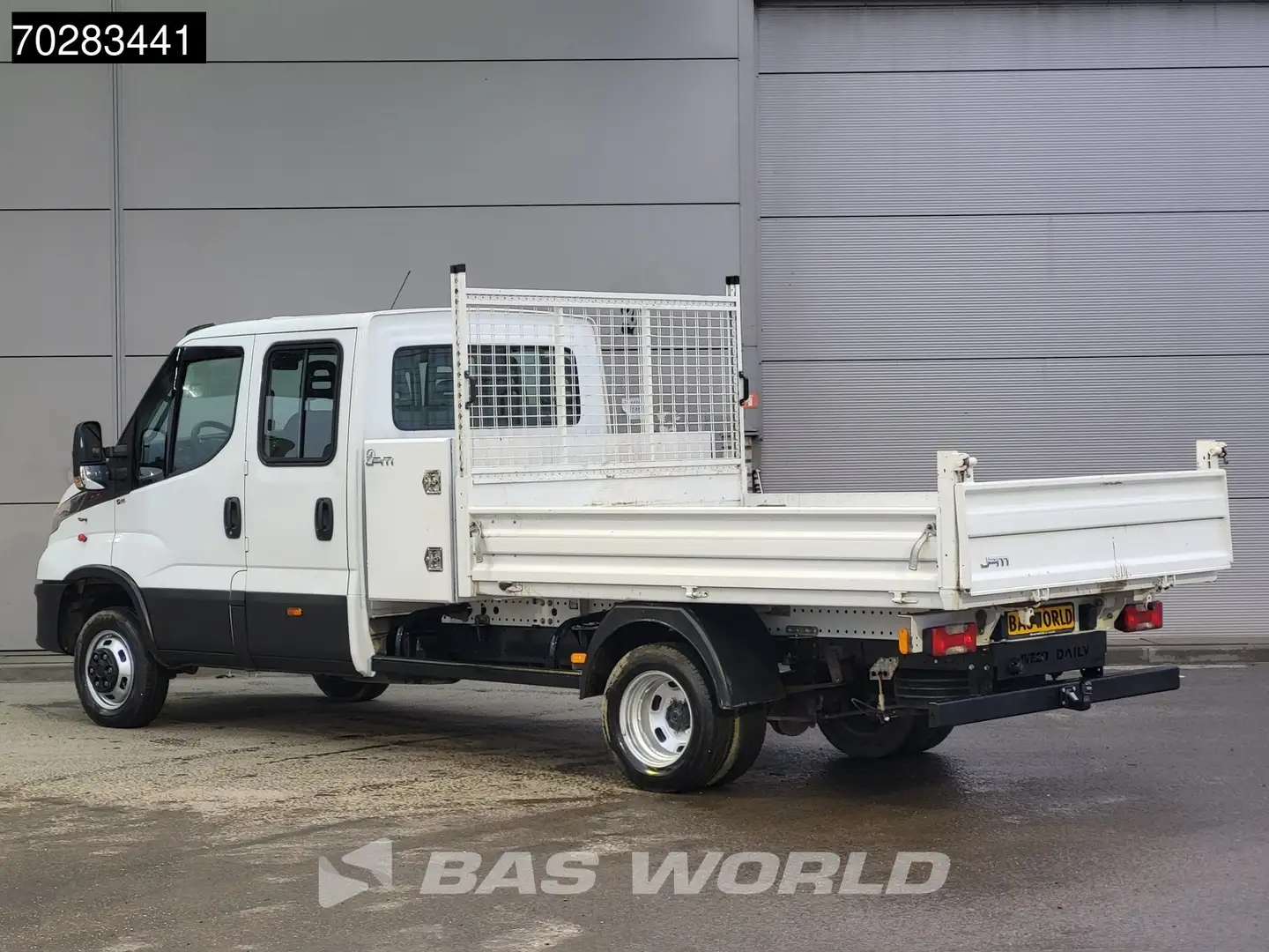Iveco Daily 35C16 3.0L Open Laadbak Dubbel Cabine met Kist 3,5 Blanc - 2