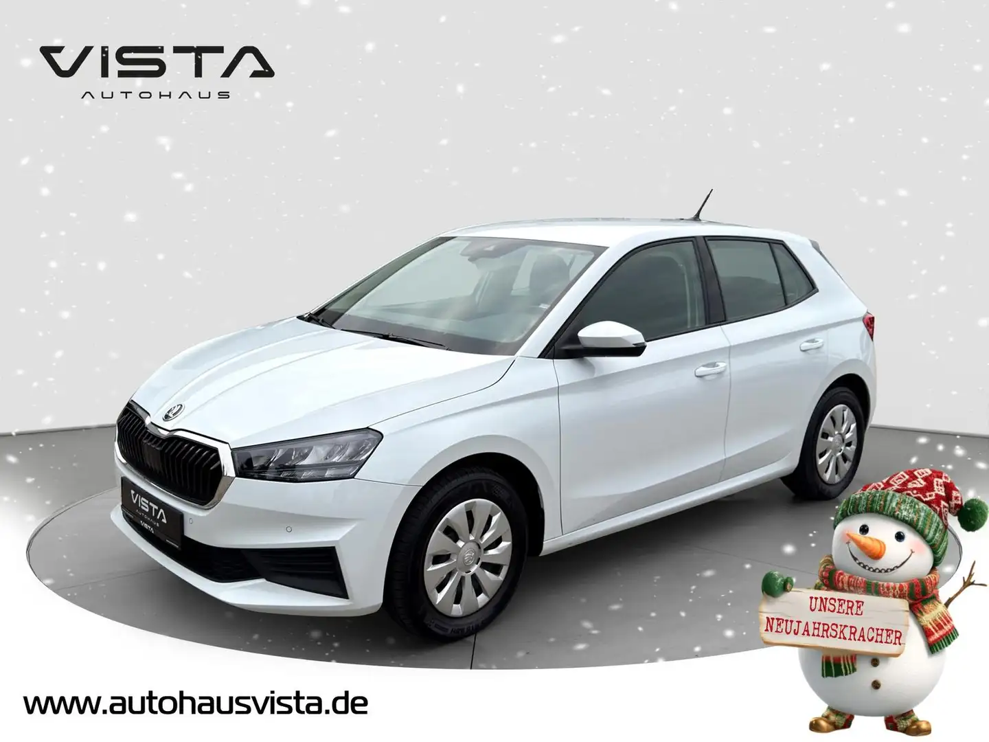 Skoda Fabia Ambition 1.0 TSI APP-CARPLAY*SHZ* Weiß - 1