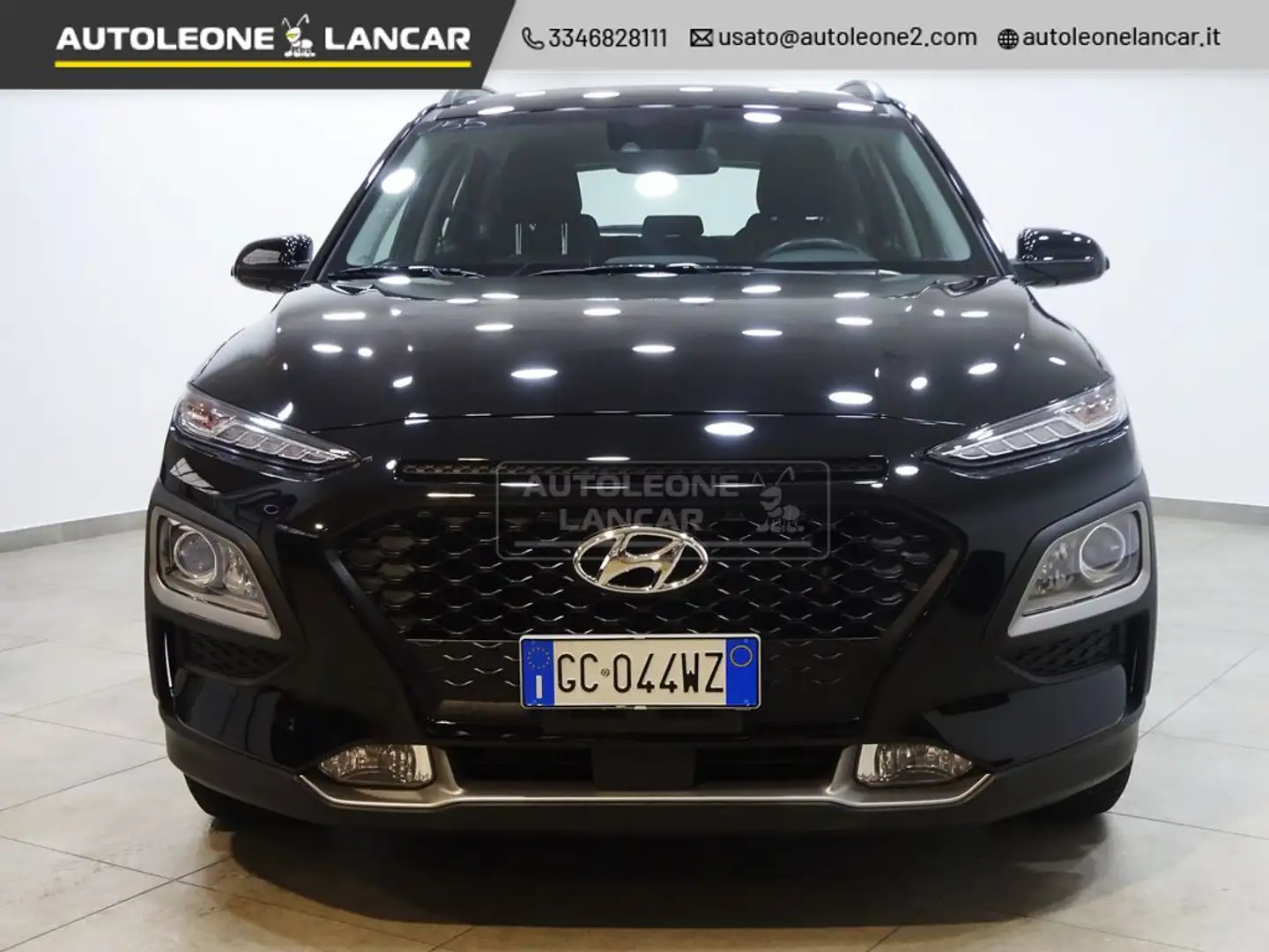 Hyundai KONA 1.6 HEV Xtech DCT 141cv Hybrid AUTOMATICA E6 Nero - 2