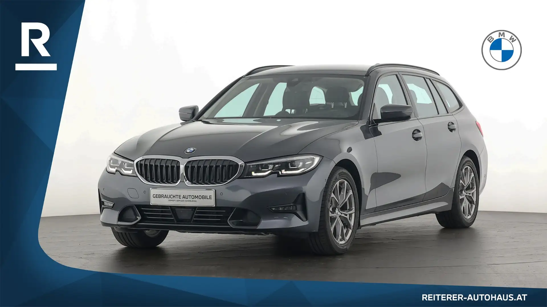 BMW 320 d xDrive *Sport-Line *Head-Up *LED *AHK Grau - 1