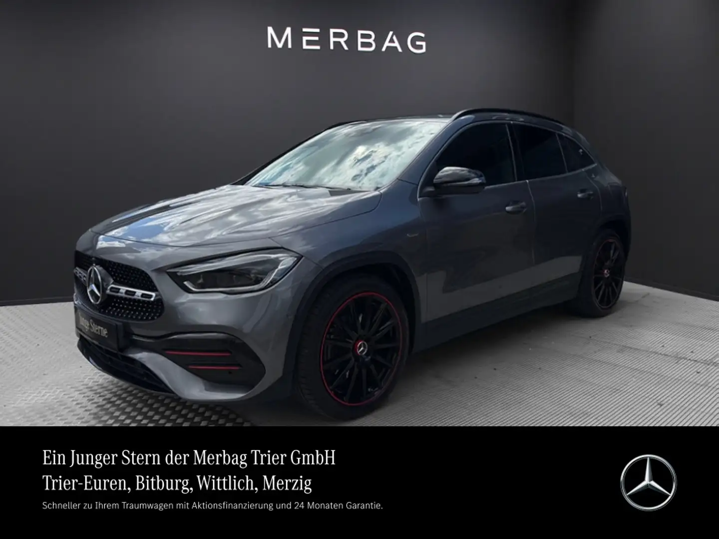 Mercedes-Benz GLA 250 4M *Edition AMG Night MBeam AHK Kamera Grau - 1