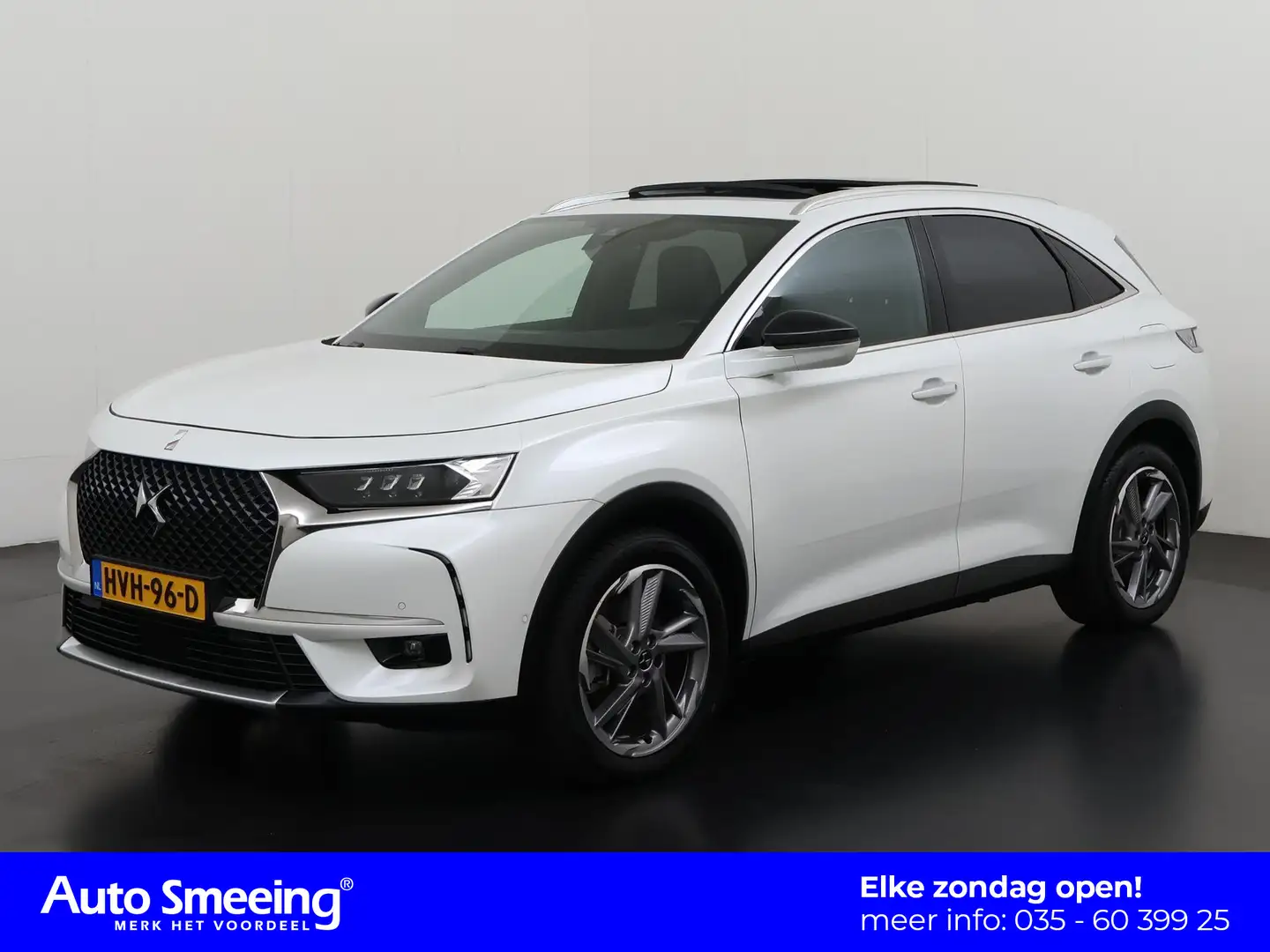 DS Automobiles DS 7 Crossback E-Tense 4x4 Grand Chic 300pk | Panoramadak | Leder Wit - 1
