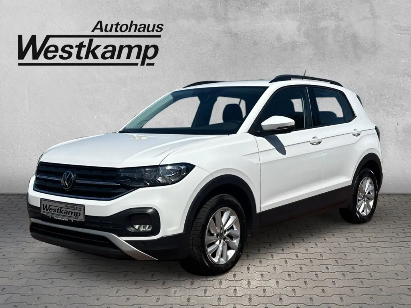 Volkswagen T-Cross 1.0 TSI DSG IQ-Drive Ganzj.Reifen Kamera Blanc - 1