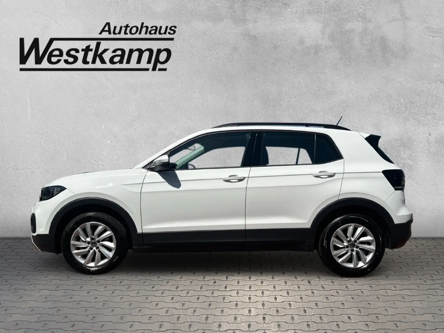 Volkswagen T-Cross 1.0 TSI DSG IQ-Drive Ganzj.Reifen Kamera Blanc - 2
