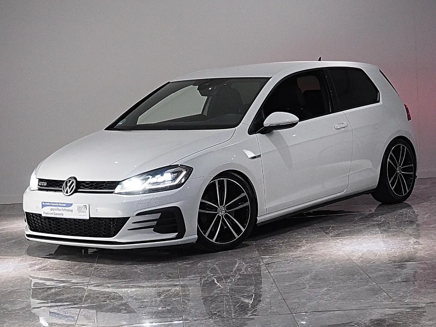 Volkswagen Golf GTD*DSG-AUTOMATIK*TÜV+SERVICE-NEU*H&R* Weiß - 1